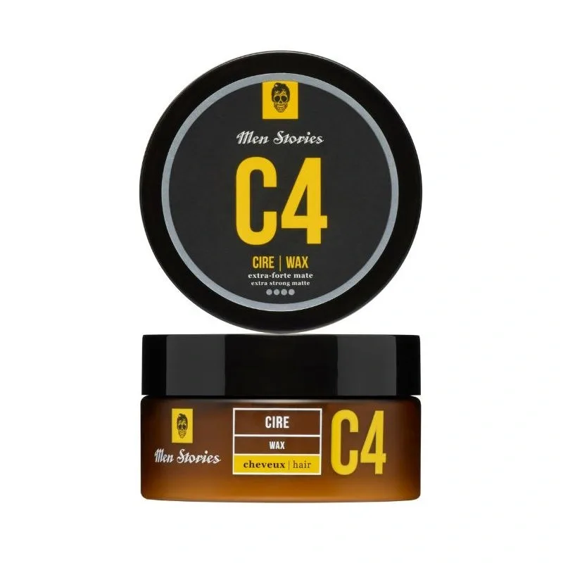 Cire extra-forte mate C4 Men Stories 100ml | LOLITA