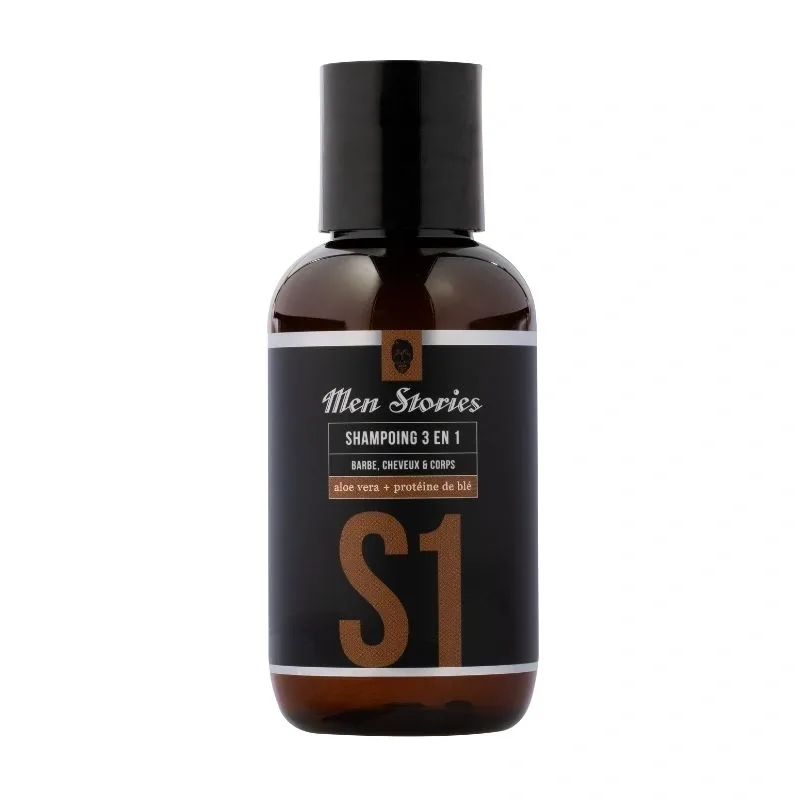 Shampooing 3-en-1 Men Stories 100ml | LOLITA